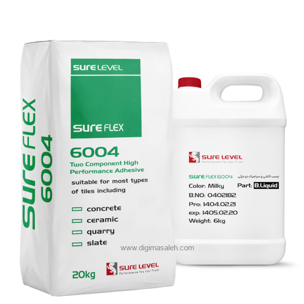چسب کاشی و سرامیک دوجزئی Sure Fix ۶۰۰۴ شورلول