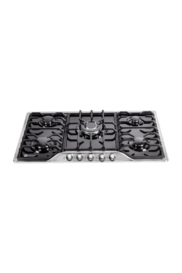 اجاق گاز استیل شیشه درسا مدل ریتا DG2300-5M